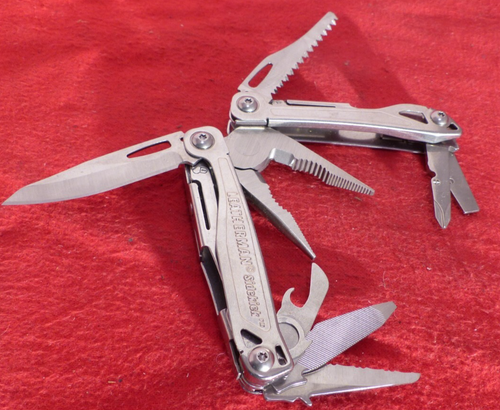 Leatherman USA Made 4" Closed Sidekick Multipurpose Knife Tool