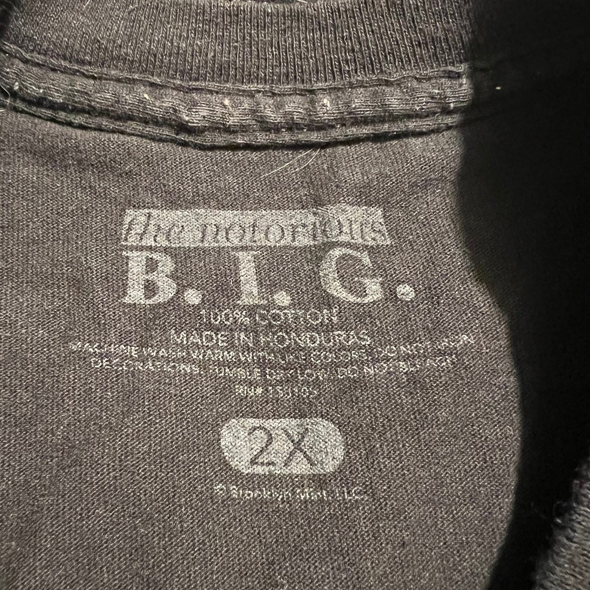 The Notorious B.I.G. Shirt Mens 2XL XXL Black Baby Biggie Smalls