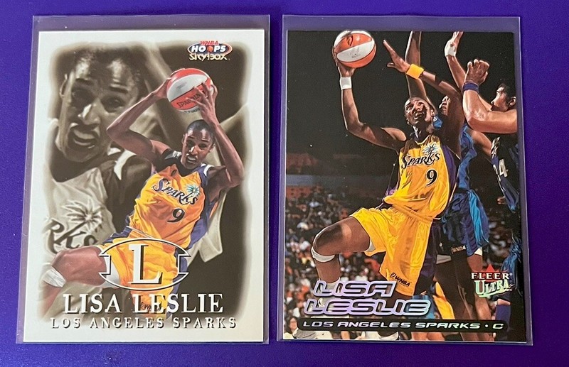 1999/2000 Fleer Skybox & Ultra HOF/All Star Lisa Leslie Los Angeles Sparks