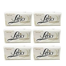 6X Lirio Dermatologic Bar Soap Daily Use/Jabon Dermatologico Jabon de Tocador