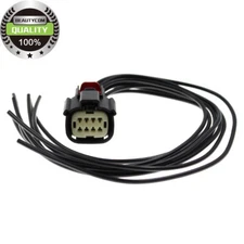 Connector Plug 8-Wire Pigtail For 16-18 Chevy Silverado 1500 Xenon HID Headlight