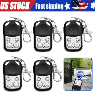 #ad Universal Cloning Electric Gate Door Garage Remote Control Key Fob 433mhz Cloner $455.97