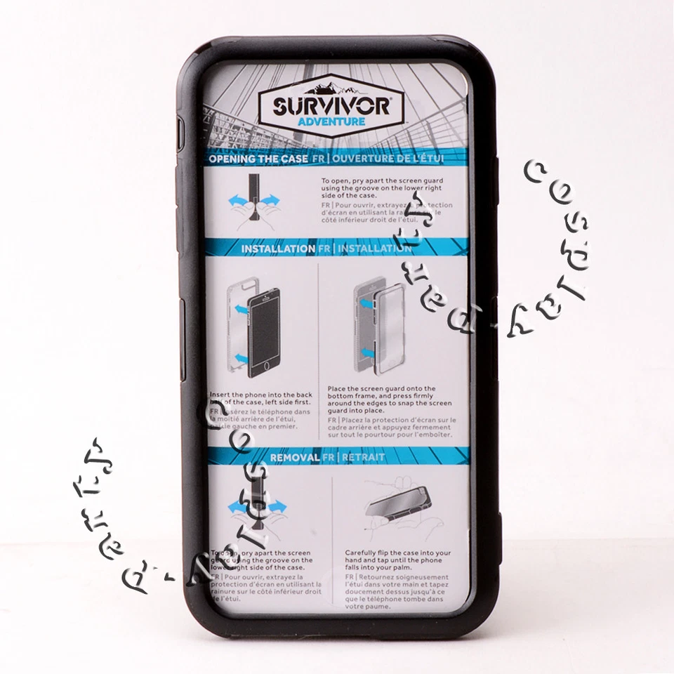 Funda resistente Griffin Survivor Adventure para iPhone 6 Plus iPhone 6s Plus negra Foto 4 de 4