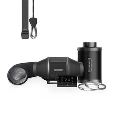 Air Filtration Kit PRO 4", Inline Fan with AI Controller, Filter, and Ducting