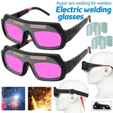 New Solar Powered Auto Darkening Welding Mask Helmet Eyes Goggle Welder Glasses