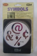 McGill SYMBOLS PUNCH c symbols - NEW 69004