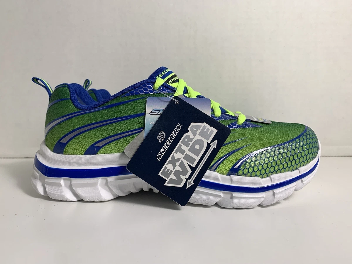 amenaza Rechazar Descarte New Boy&#039;s Green Skechers Nitrate-Ultra Blast (95356L) Size 4 #GR-F |  eBay