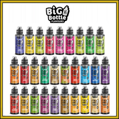 Big Bottle Longfill Aroma 10ml - alle Sorten - Aromakonzentrat für 120ml Liquid