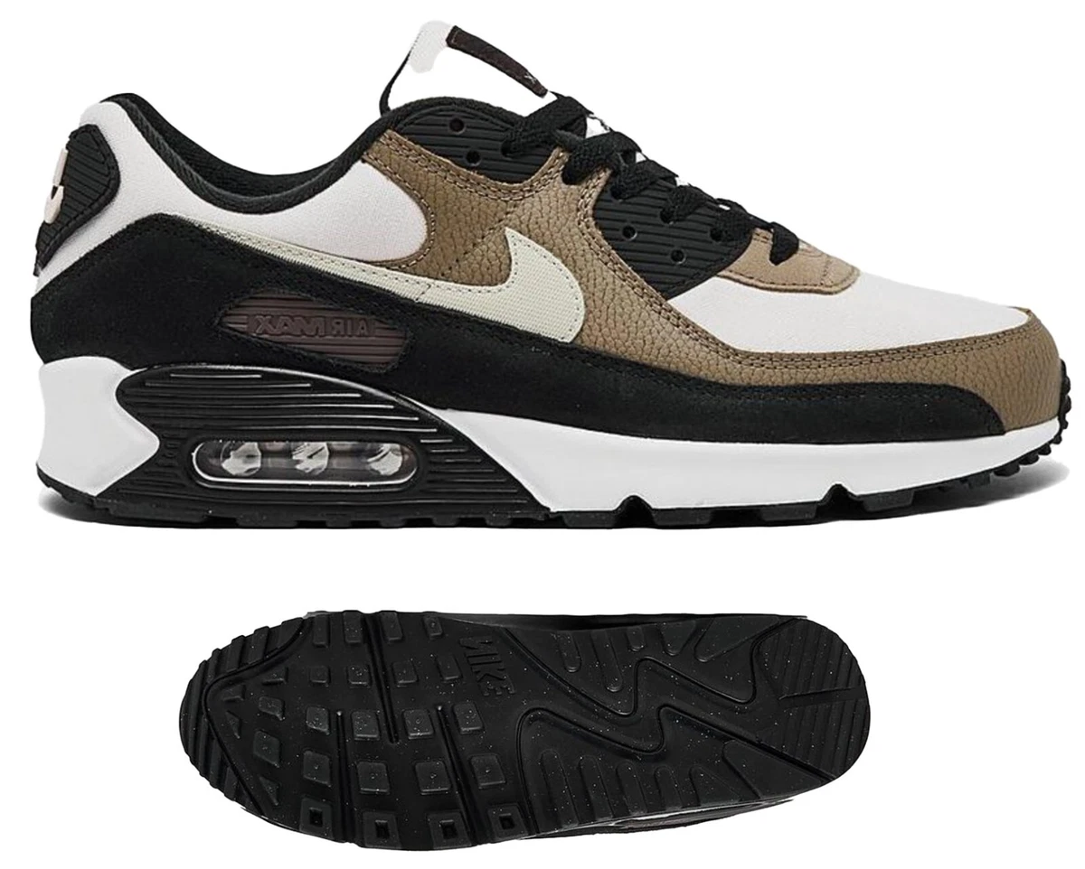 formeel karbonade Beschuldiging New NIKE Air Max 90 Men&#039;s classic Athletic Sneakers shoes black beige  all sizes | eBay