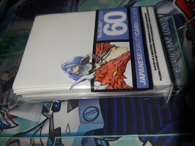 Player's Choice Yu-Gi-Oh! Card Sleeves - White (60-Pack) ORIGINAL | eBay