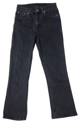 Preowned- Weekday Kick Tuned Denim Jeans Womens (Size 26)