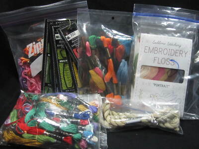 Mixed Brand Embroidery Floss/Thread Lots/Packs - You Pick - Read Listing