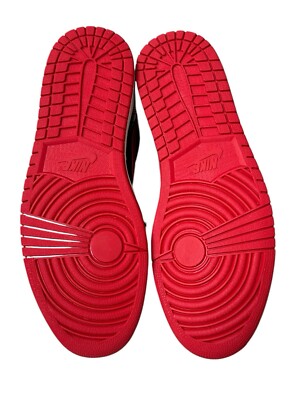 シューズ(男性用) AIR JORDAN 1 RETRO HIGH BRED 2001(26.5) Jordan 1 Retro Bred (2001) Men's - 136066-061 - US