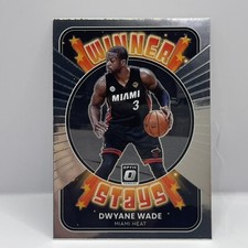 2021-22 Panini Donruss Optic Basketball Dwyane Wade Winner Stays Insert #10