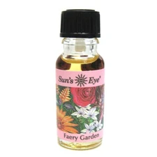 Faery Garden Oil by Sun's Eye 1/2 oz Bottle NEW Scented Fairy Aroma Oil