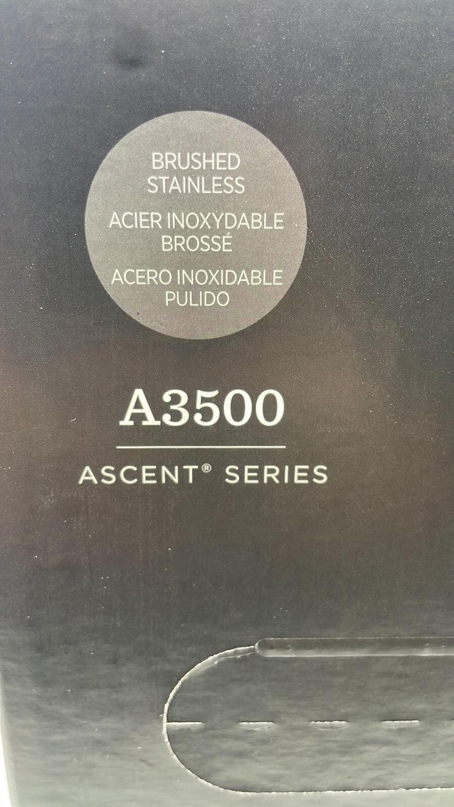 Vitamix A3500 Ascent Series Smart Blender + Container Brushed