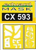MW22 Eduard CX593 F-4EJ Kai 1/72 Mask For Fine Molds