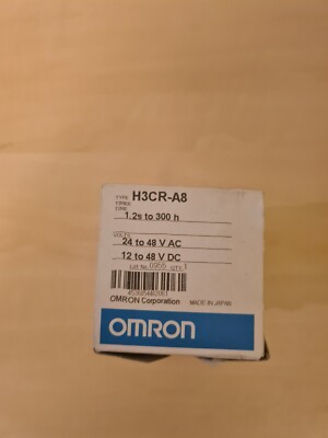 Omron H3CR-A8 H3CRA8 24-48VAC 12-48VDC Timer 8 Pin Sockel