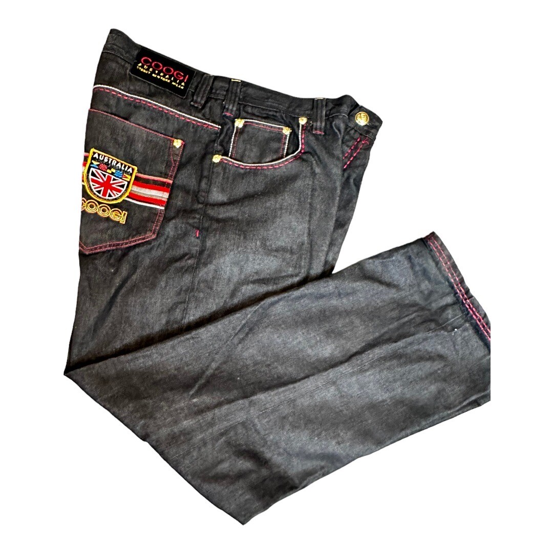 Coogi Australia Baggy Jeans Embroidered Logo Skater Hip Hop Coogi Australia Baggy Jeans Embroidered Logo Skater Hip Hop