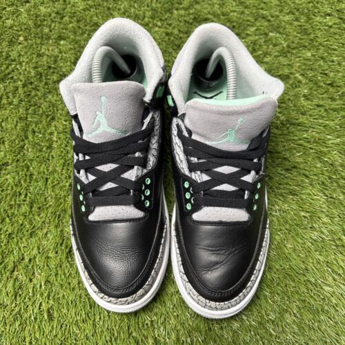 Nike Air Jordan 3 Retro Schuhe grün leuchtend schwarz grau CT8532-031 Herren 8 " - Bild 9 von 9