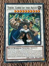 Thor, Lord of the Aesir Common Legendary Hero Decks LEHD-ENB30 LP