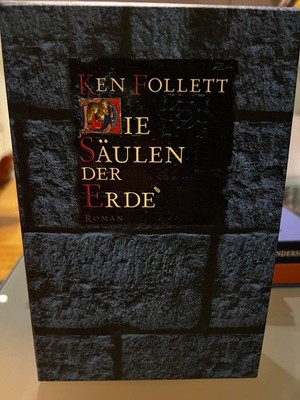 Die Säulen der Erde - Ken Follett Luxusausgabe mit Schuber 2004 Club Ausgabe Neu