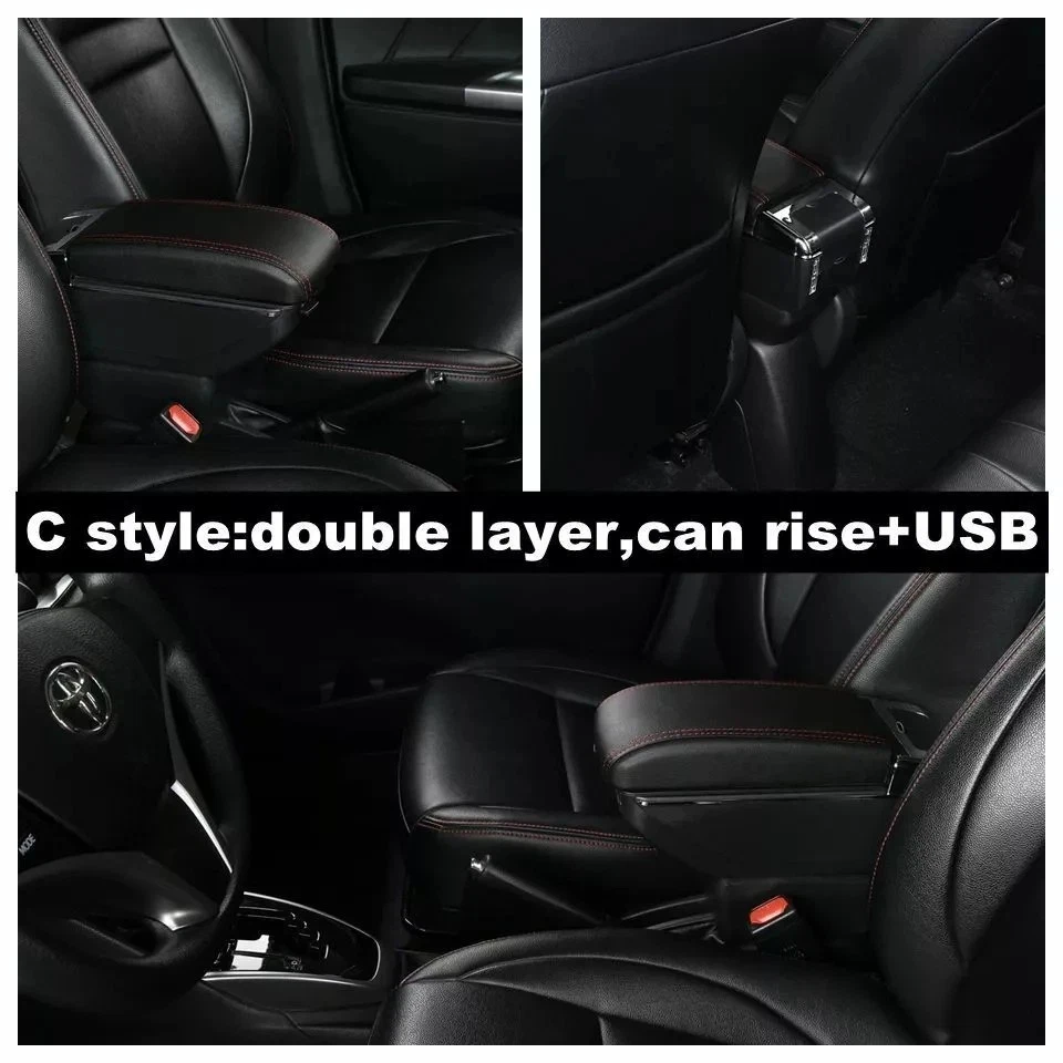 Armrest Box For 2015-2019 Hyundai Grand i10 Central Content Consoles Storage Box - Изображение 4 из 4