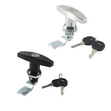 T Handle Lock Shed Door Latch Replacement Easy to Install Keyed T Handle Lock