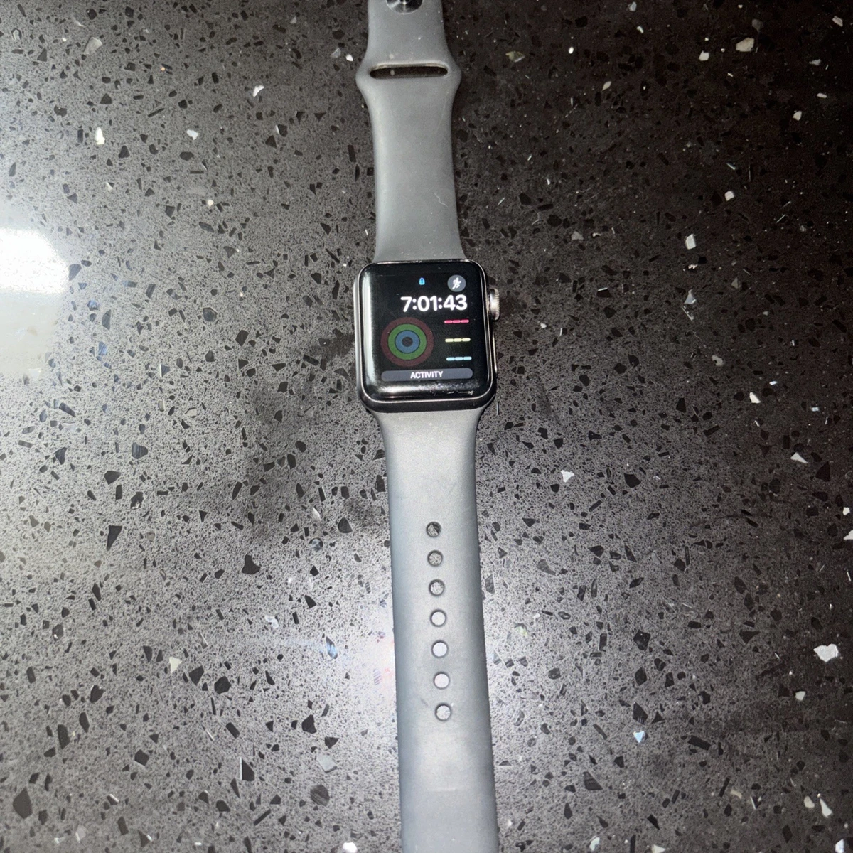 Apple Watch Series 3 Gray Smart 38 mm Case Wristwatches for sale