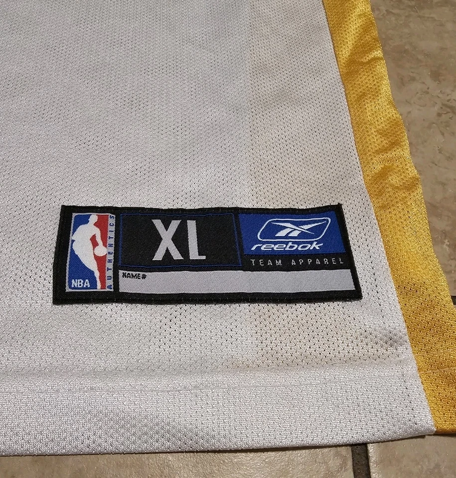 Camiseta deportiva satinada vintage Karl Malone Reebok de Los Angeles Lakers XL Y2K Foto 2 de 4