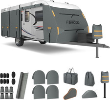 Copertura Camper Impermeabile Esterno - Telo Protettivo per Roulotte Copri Veico