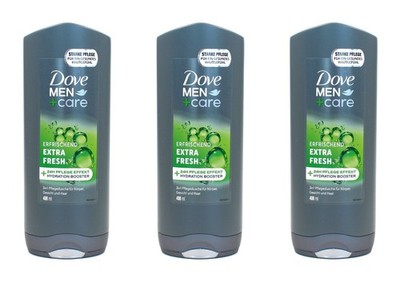 Dove Men +Care Erfrischend Extra Frisch Pflegedusche , 3x400ml EAN8720181302022
