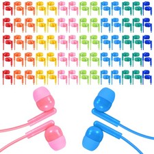 150 Pack Bulk Kids Earbuds for Classroom,Wholesale Student Wired Headphones f...