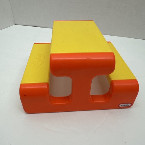 Tavolo da picnic giocattolo arredamento casa delle bambole Little Tikes vintage - Foto 4 di 6
