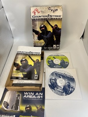 Counter-Strike Condition Zero PC Big Box Complete CIB 2 Discs Manual