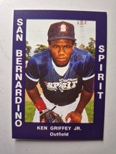 1988 California League SAN BERNARDINO Ken Griffey Jr Spirit  RC ROOKIE 