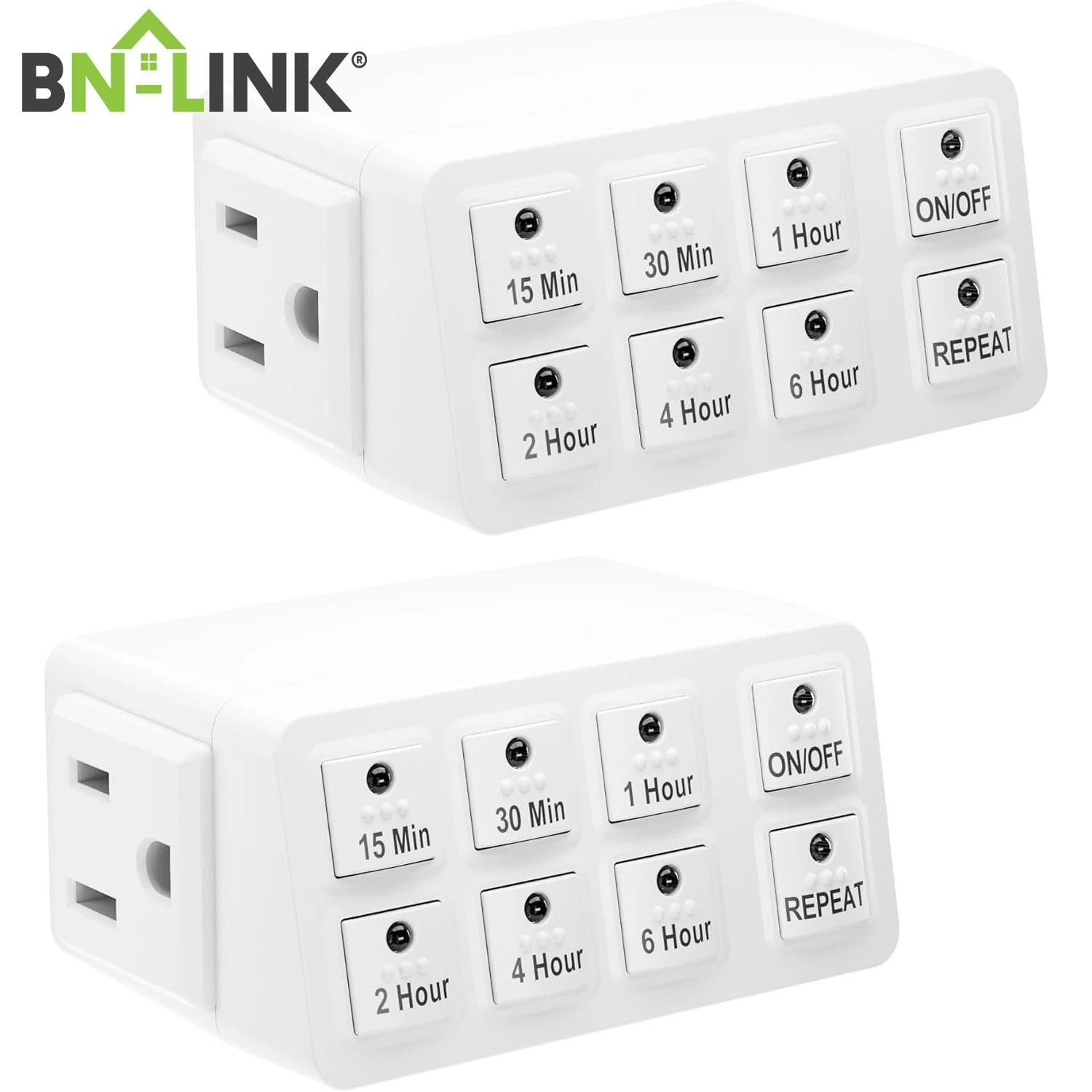 BN-LINK 2 Pack Indoor Countdown Timer with Repeat Function, Heavy Duty 15A/1875W
Opens in a new wind