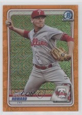 2020 Bowman Mega Box Orange Mojo Refractor 25/25 Spencer Howard #BCP-55 04lr