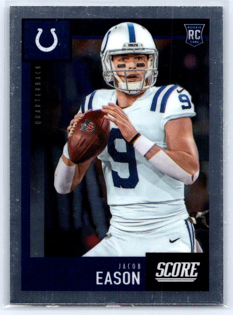 2020 Panini Chronicles #458 Jacob Eason 2020 Score Update Rookies