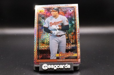 2026 Topps Series 1 - #91C-30 Samuel Basallo (RC) Mojo Refractor 1991 Topps