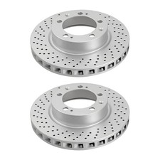 2 Bremsscheiben gelocht Ø 304 mm 32 mm A.B.S. für u.a. PORSCHE 911