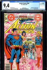 Action Comics #500 CGC 9.4- infinity cover - anniversary issue - Giordano cover