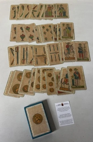 Sicilian Minchiate Cards, Italy, 1830 - Reproduction Deck of Playing Cards