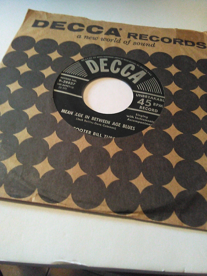 1953 Ernest Tubb Scooter 45rpm "A Dear John Letter" 7" Decca 9-28837 - Image 2 of 4