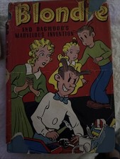 Blondie And Dagwood's Marvelous  Invention C.1947 Hardcover With Dust Jacket
