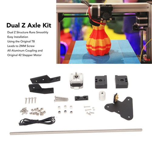 Dual Z Axle Kit Stable Structure Strong Metal Easy Installation Leading Screw FY - Afbeelding 2 van 22