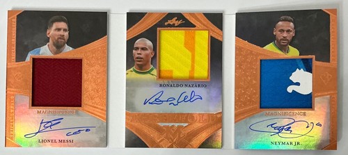 2026 Leaf Magnificence Lionel Messi Ronaldo Neymar Auto Autograph Patch #d 1/5