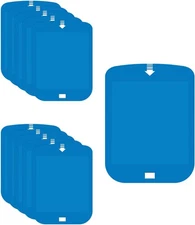 10 Pcs Refill for Stem Bug Light Trap, Replacement Sticky Pads Compatible with R