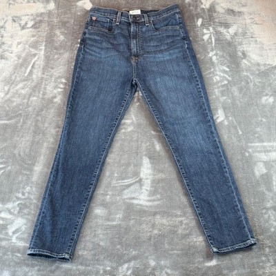 Hudson Women's Jeans Center Stage Ultra High Rise Super Skinny Ankle Size 29