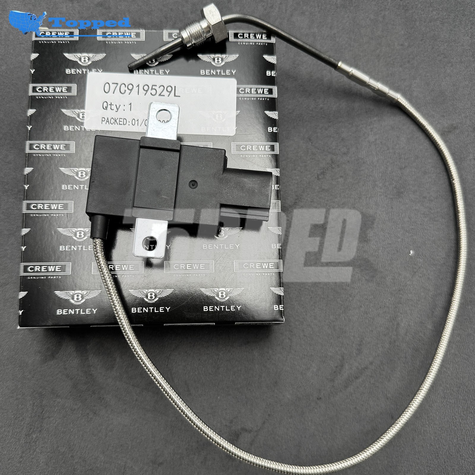 Bentley Continental GT 2006-2018 Temperature sender P/N 07C919529L